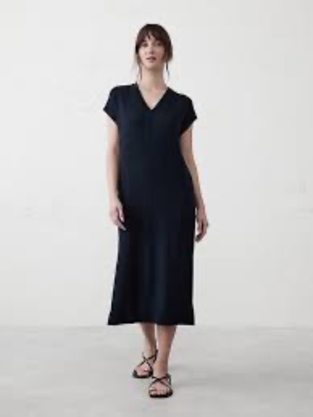 Column Midi Sweater Dress